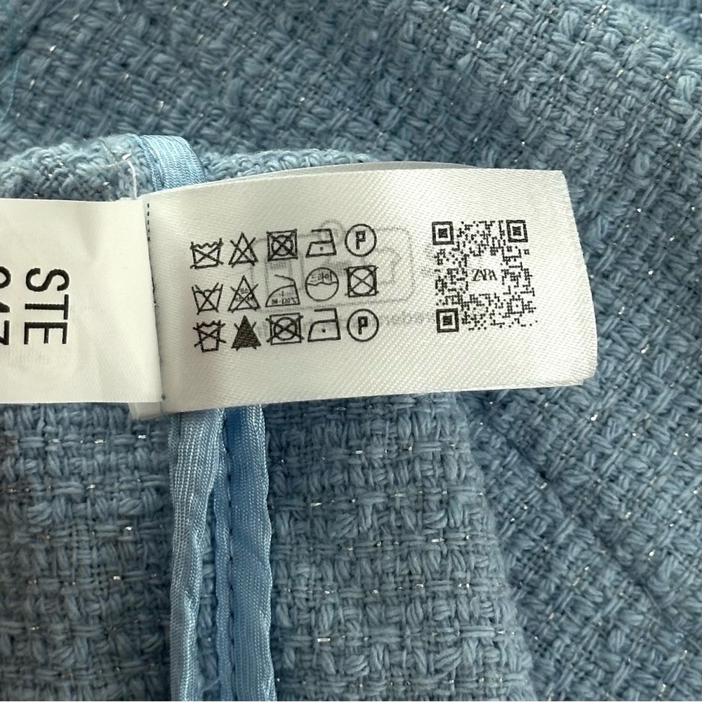 Zara Cropped Textured Jacket - Picture 16 of 16